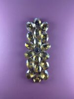 Glamorous Crystal Cascade Brooch - Image 4