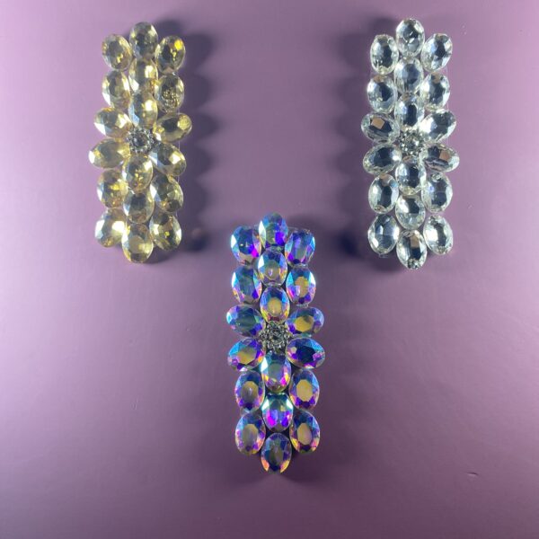 Glamorous Crystal Cascade Brooch