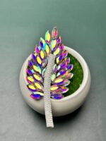 Sparkle-leaf Brooches