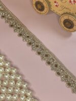 Embellished Mirror Lace Trim - Image 5
