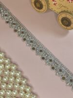 Embellished Mirror Lace Trim - Image 6