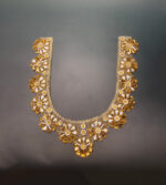 Vibrant Floral Design Gala Neckline - Image 4