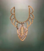 Gala Stoned Neckline Applique