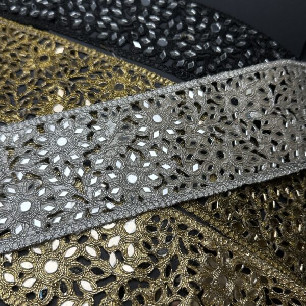Mirror Work Lace