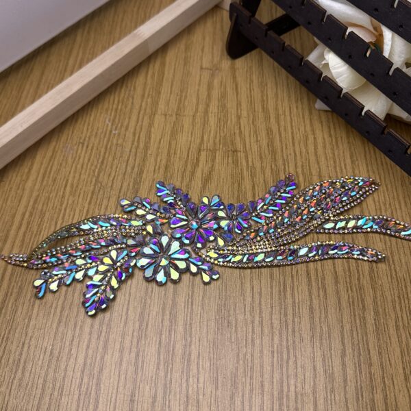 Iridescent Floral Wing Crystal Bunch