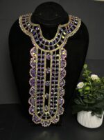 Exquisite Crystal Rhinestone Neckline Gala - Image 3