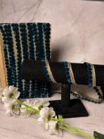 Imperial Two-Tone Crystal Butterfly Lace Trim