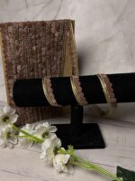 Imperial Two-Tone Crystal Butterfly Lace Trim - Image 4