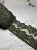 Ornate Filigree Scalloped Lace Border - Image 2