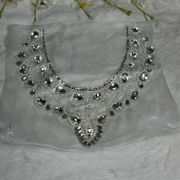 Royal Crystal & Teardrop Rhinestone Statement Tissue Gala